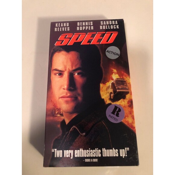 Other - Speed VHS Movie 1994 Classic Action Keanu Reeves Sandra Bullock